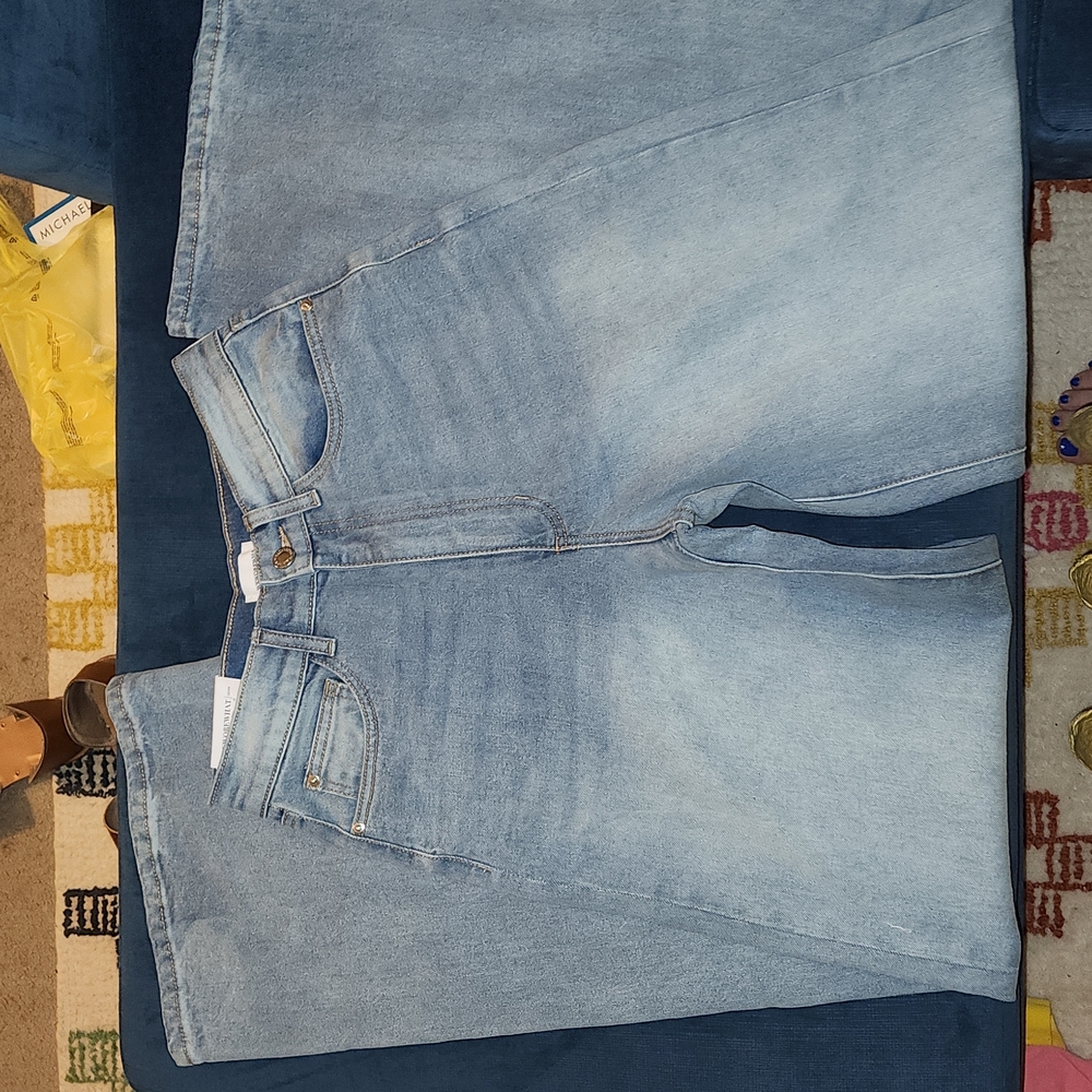 We wore what high rise wide leg size 28